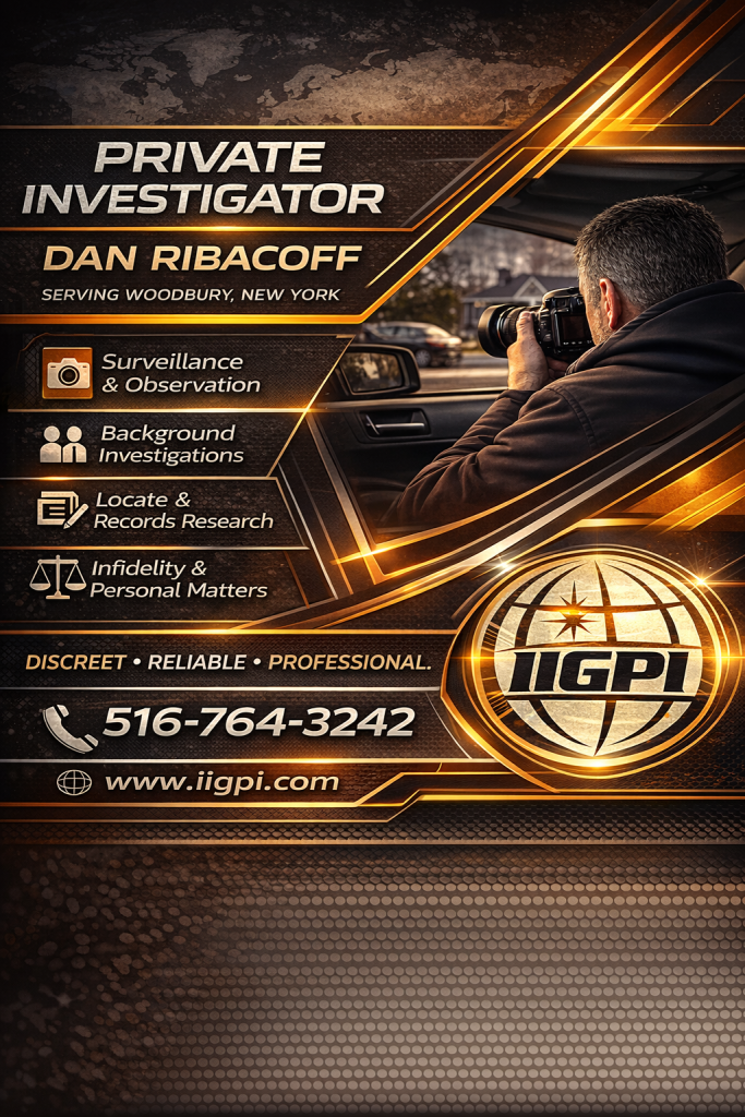 IIGPI Private Investigators New York Dan Ribacoff Woodbury