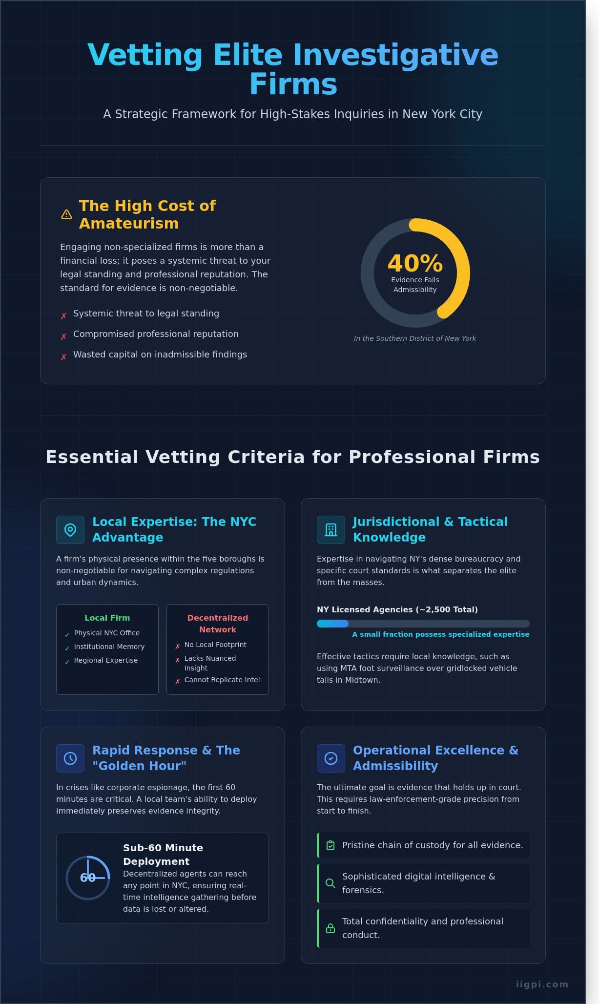 Locating a Private Investigator Near Me: A Professional Vetting Guide for 2026 - Infographic