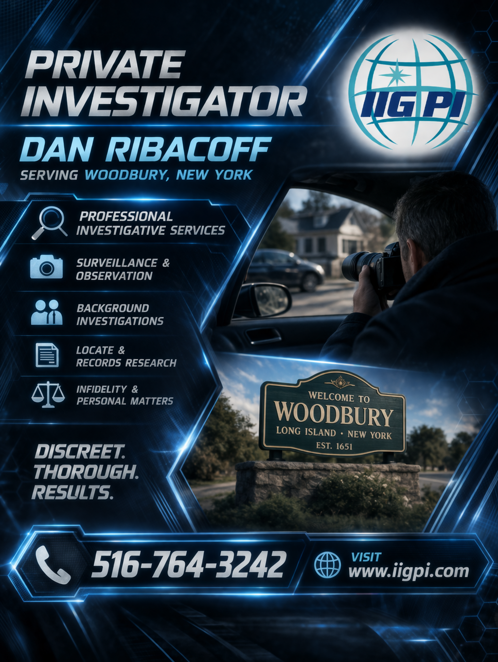 Woodbury Private Investigations Dan Ribacoff