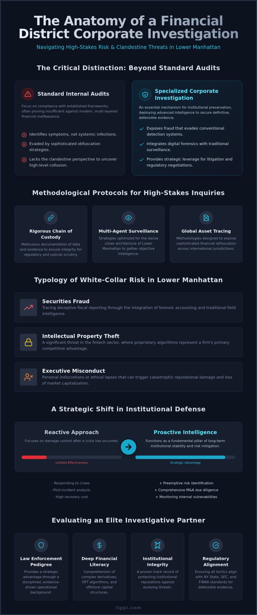 Corporate Investigation Protocols in the NYC Financial District: A Strategic Framework for 2026
